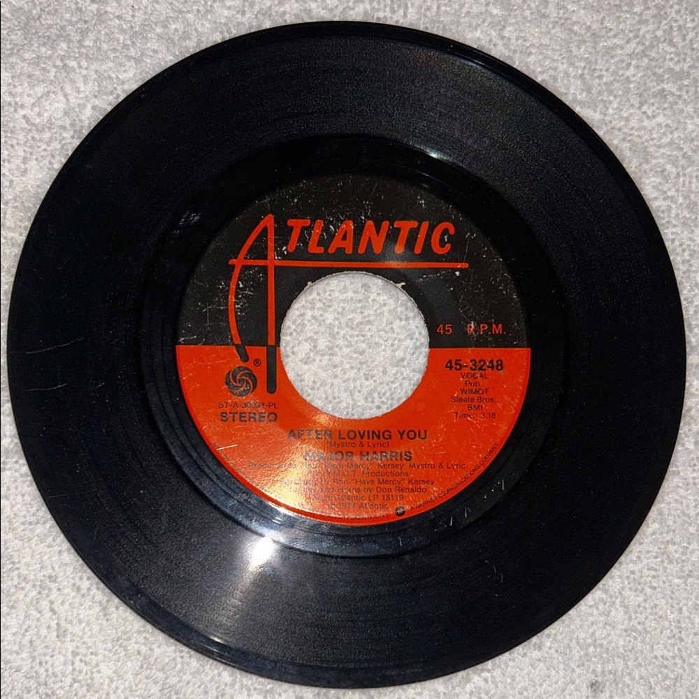 Black Vinyl Record
